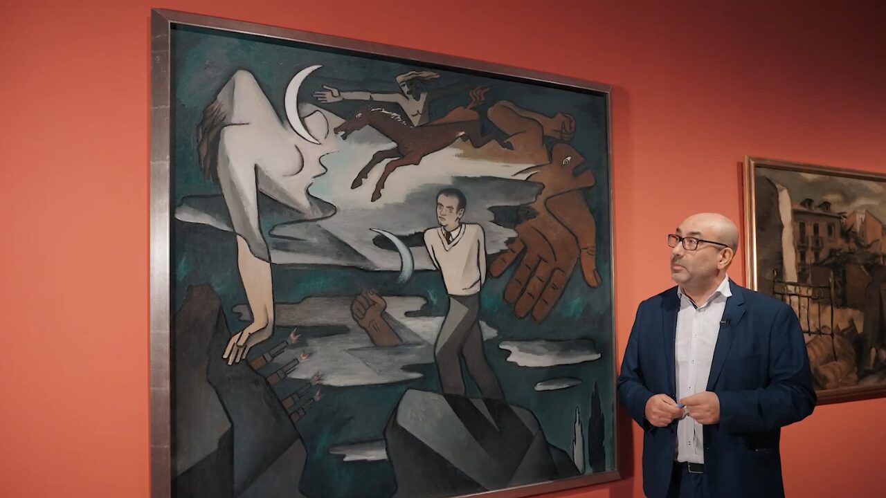 Al·legoria de l’afusellament de Federico García Lorca de Fernando Briones