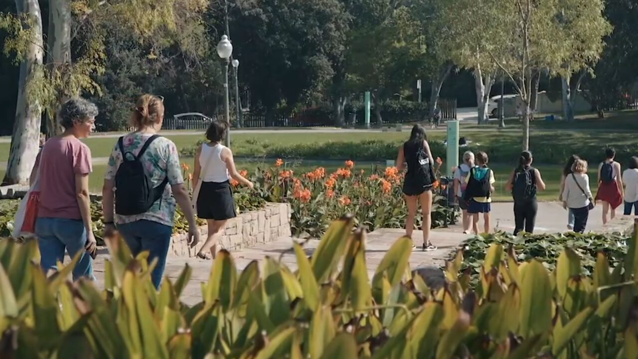 L’art de caminar, passejada sonora per Montjuïc