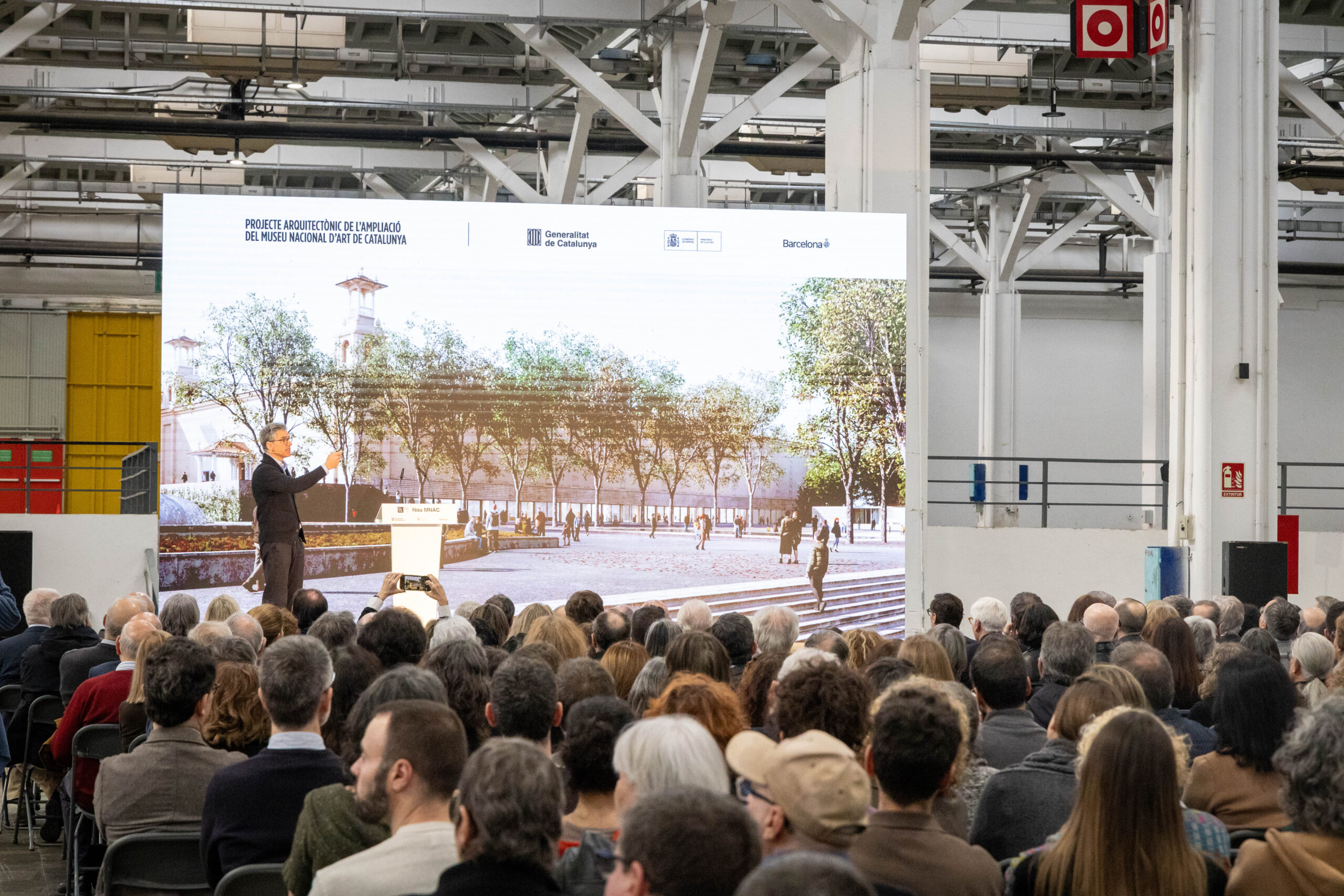 Presentació del projecte arquitectònic del Nou MNAC